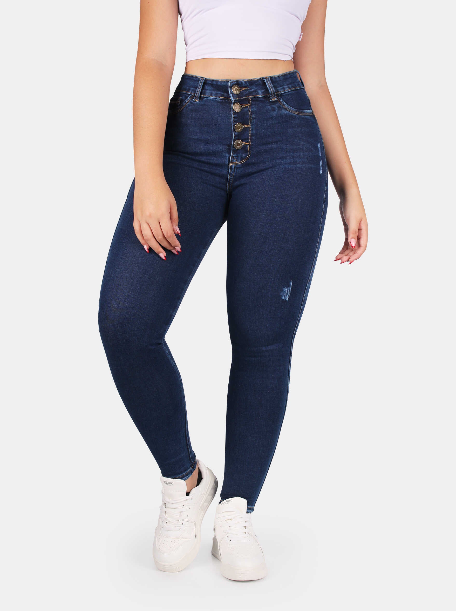 Jean Skinny Tiro alto, Ref 5150