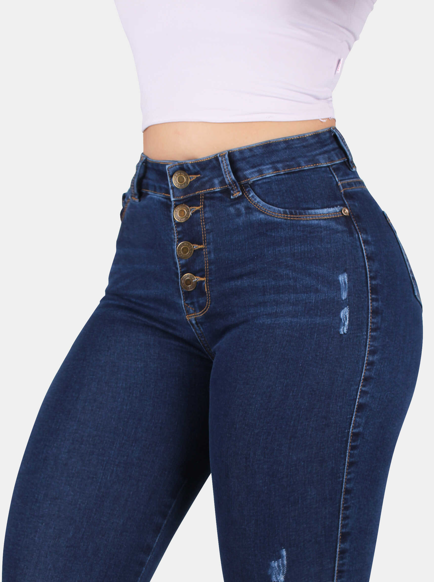 Jean Skinny Tiro alto, Ref 5150