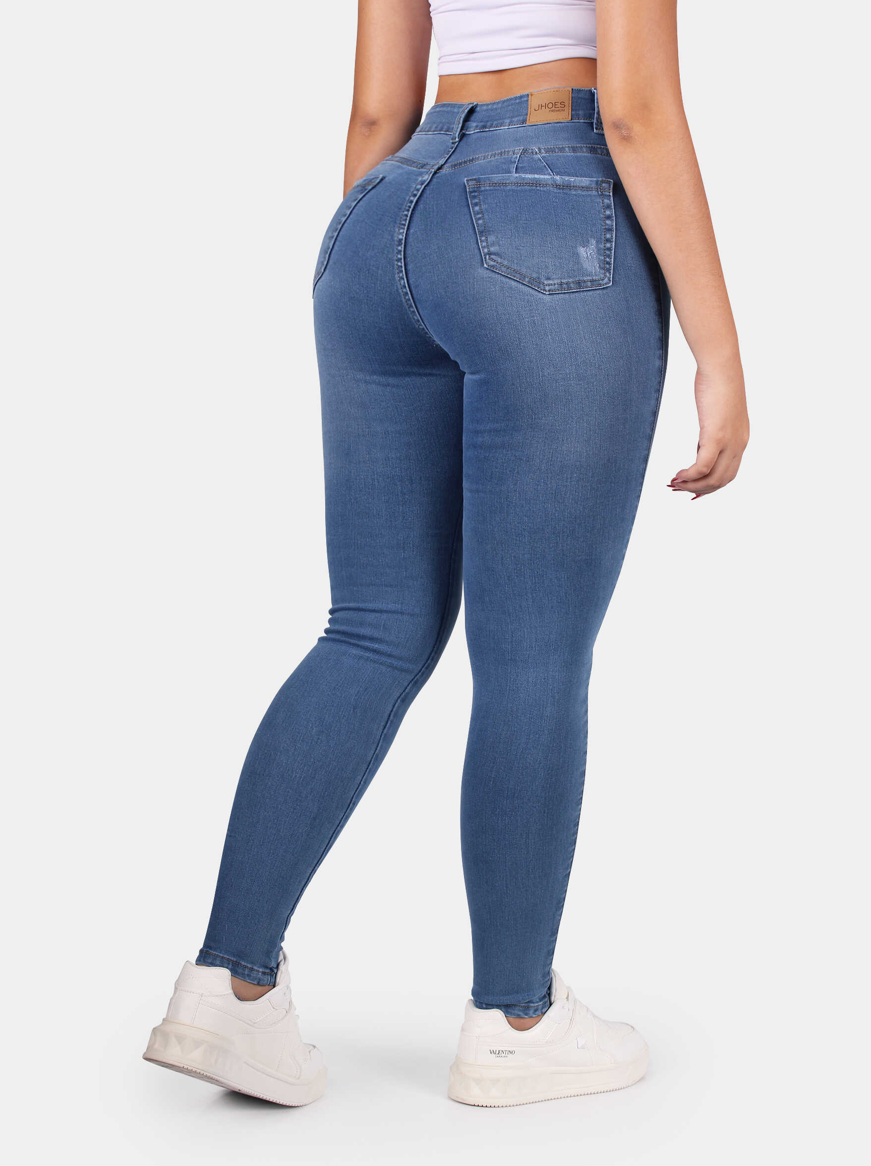 Jean Skinny Tiro alto, Ref 5192