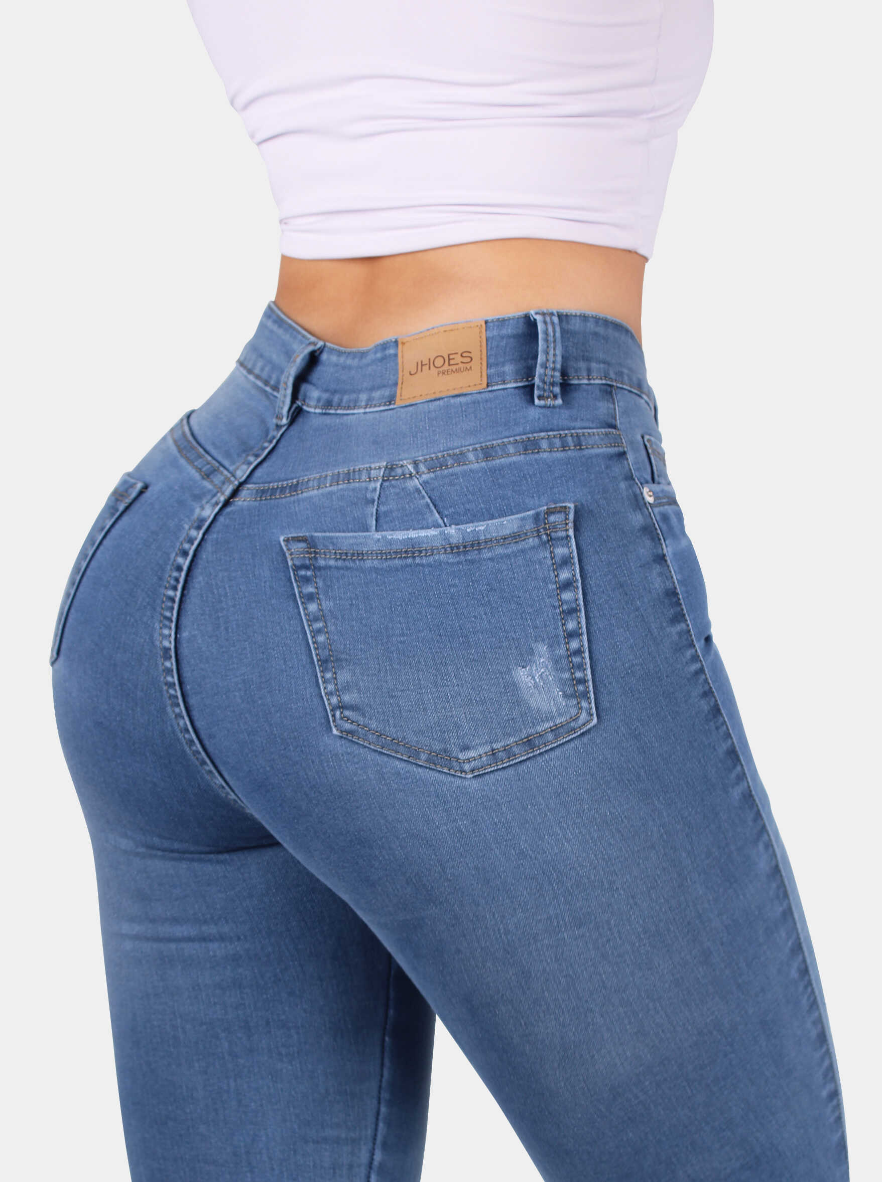 Jean Skinny Tiro alto, Ref 5192