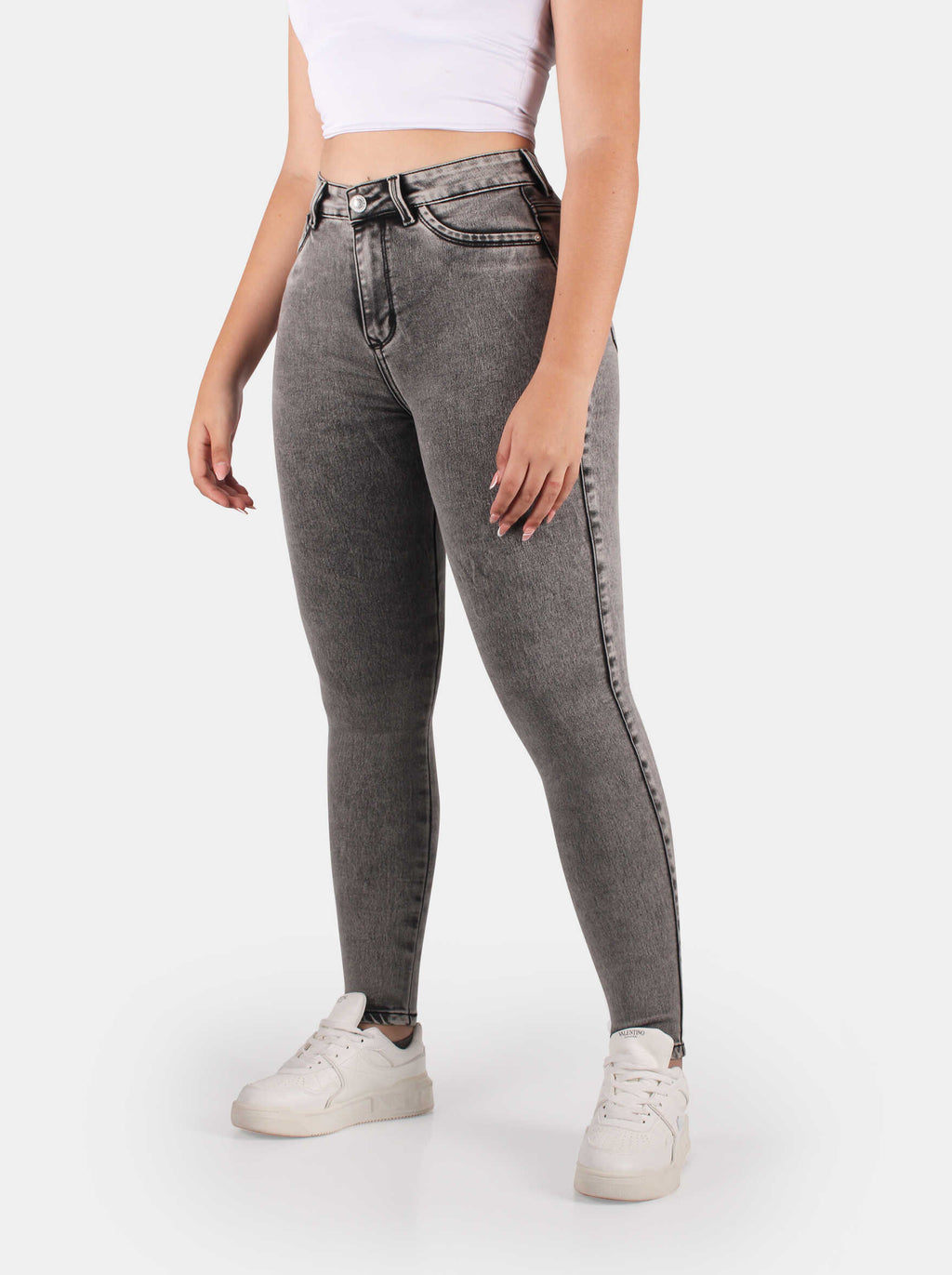 Jean Skinny Tiro alto, Ref 5053