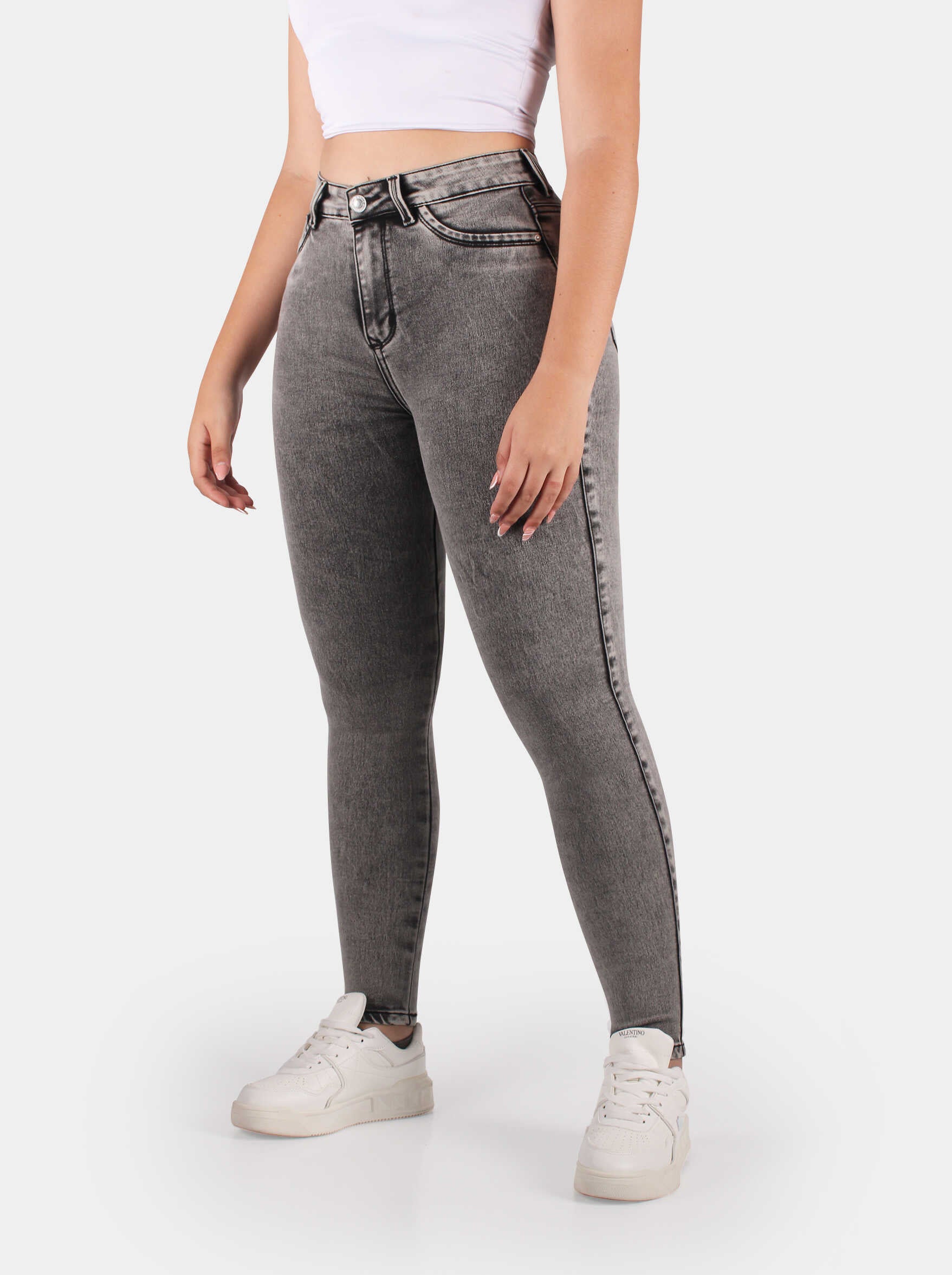 Jean Skinny Tiro alto, Ref 5053