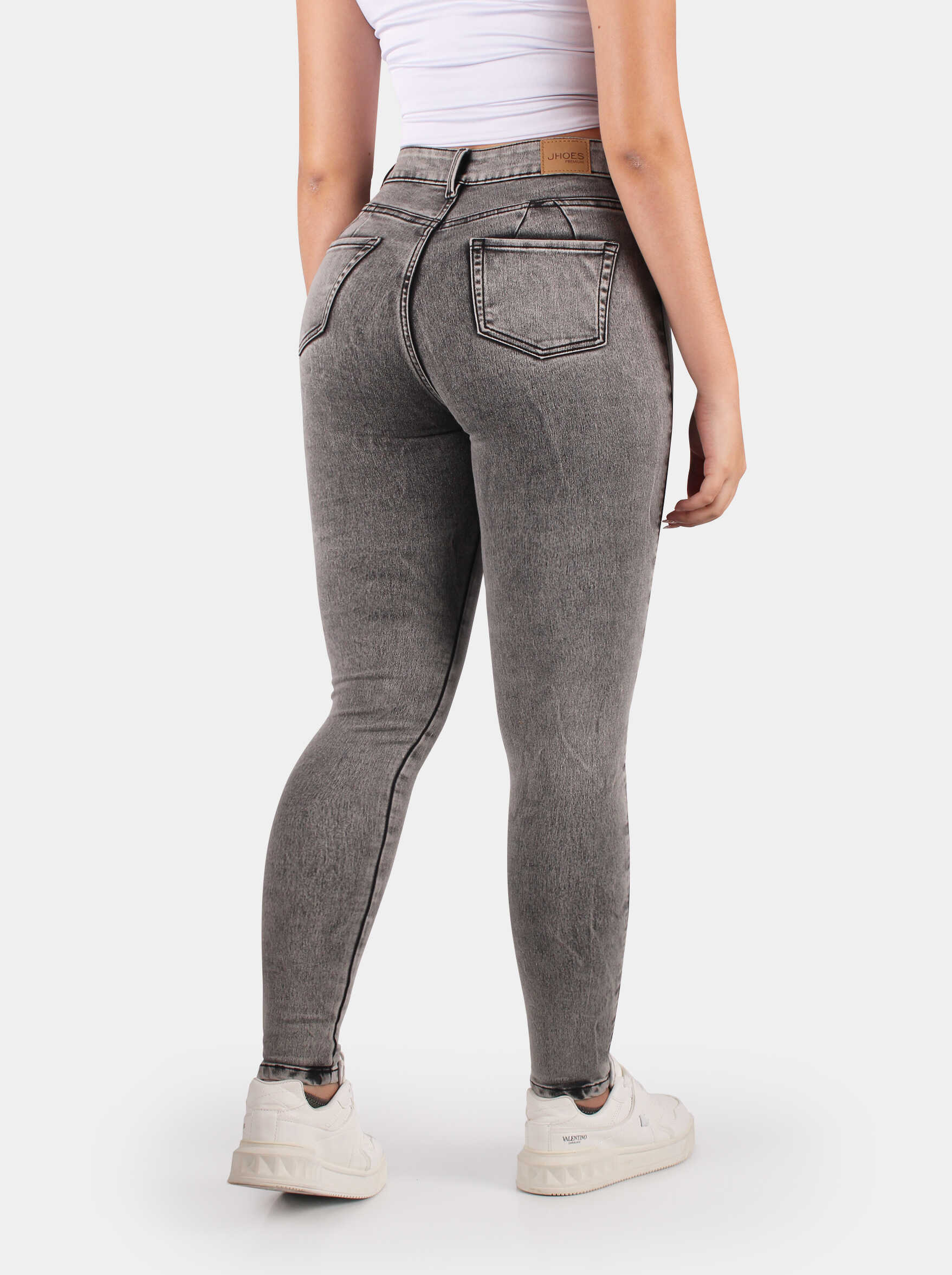 Jean Skinny Tiro alto, Ref 5053