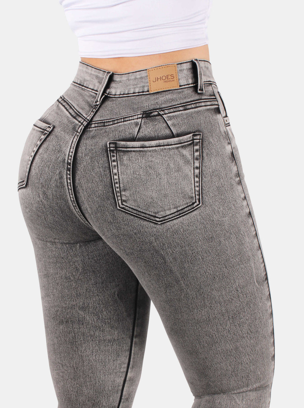 Jean Skinny Tiro alto, Ref 5053