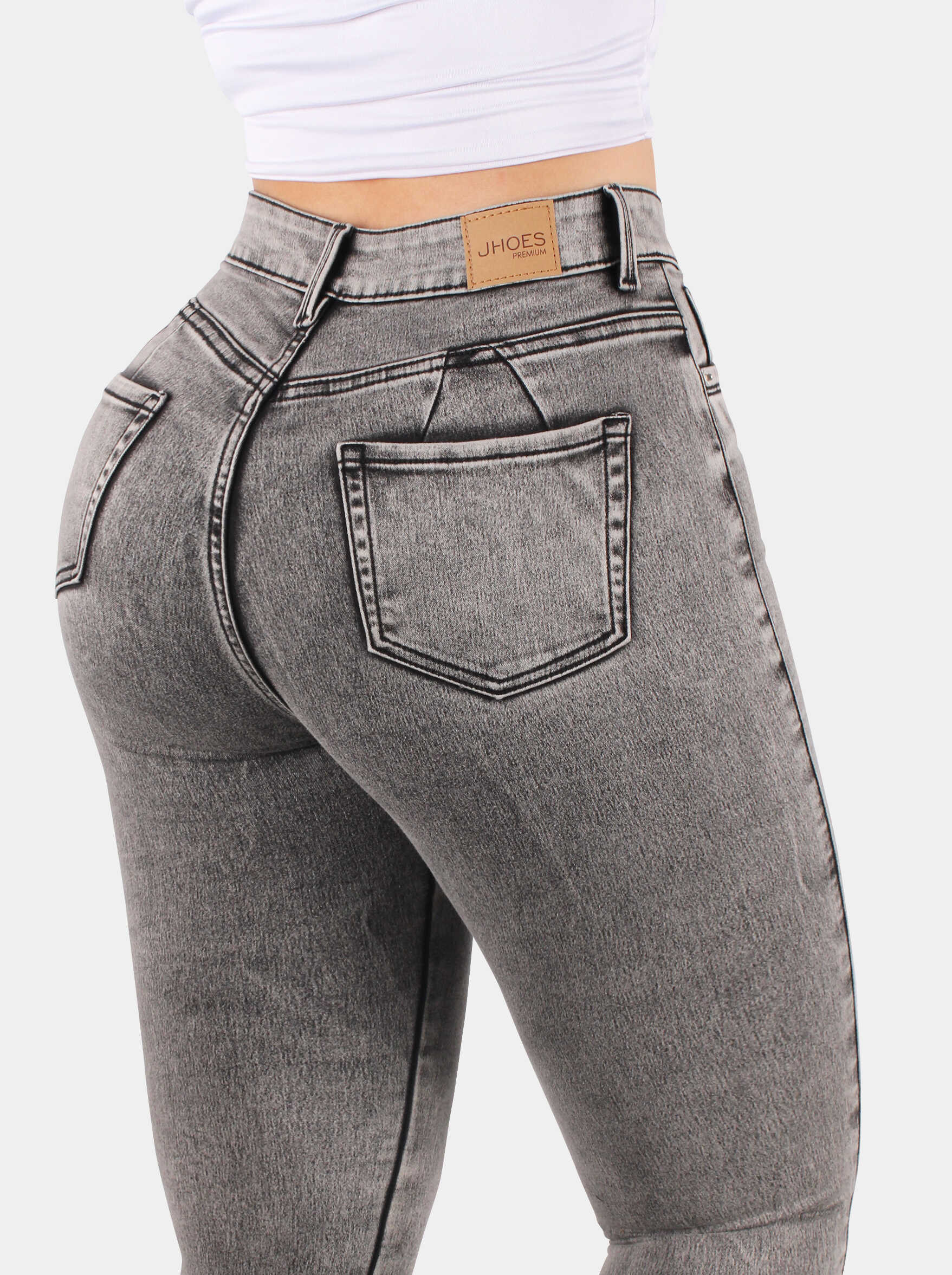 Jean Skinny Tiro alto, Ref 5053