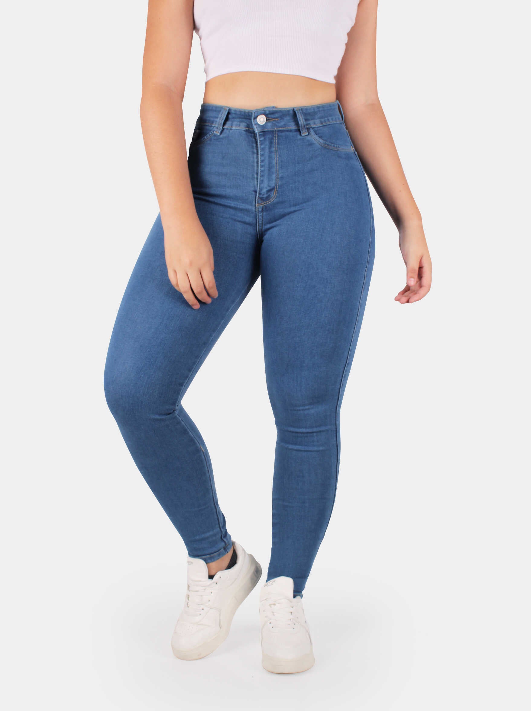 Jean Skinny Tiro alto, Ref 5072
