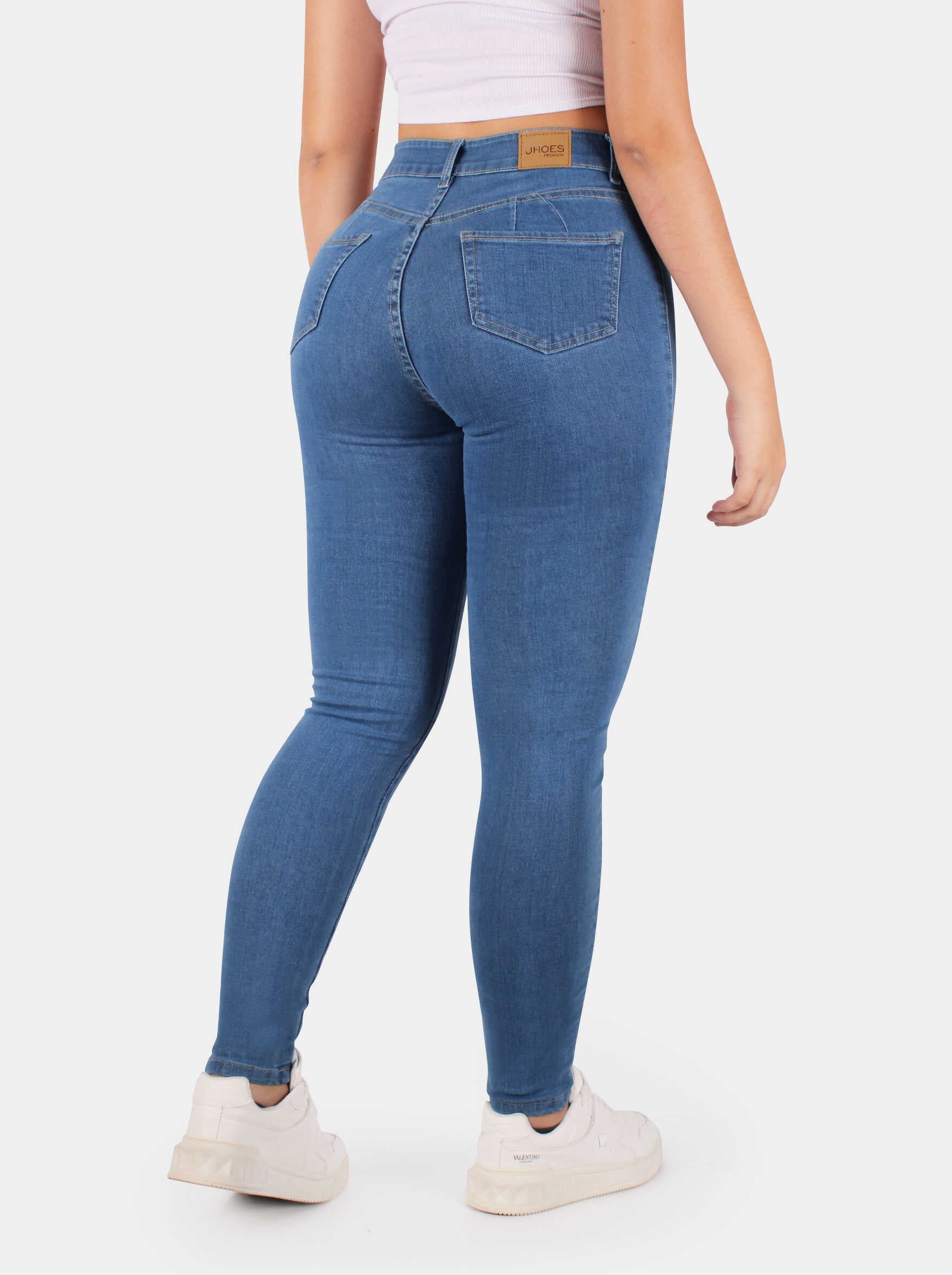 Jean Skinny Tiro alto, Ref 5072