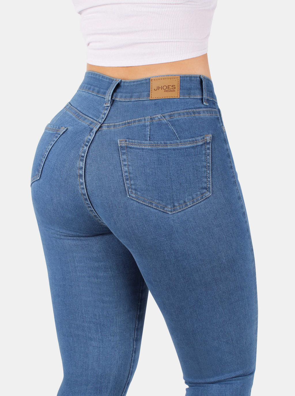 Jean Skinny Tiro alto, Ref 5072