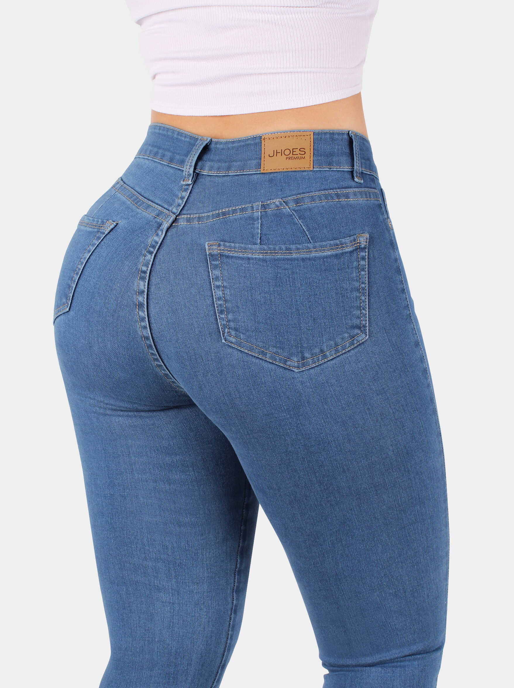 Jean Skinny Tiro alto, Ref 5072