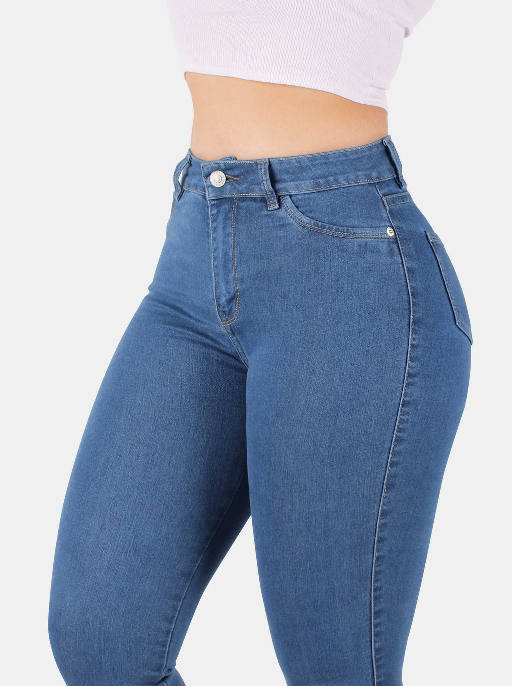 Jean Skinny Tiro alto, Ref 5072