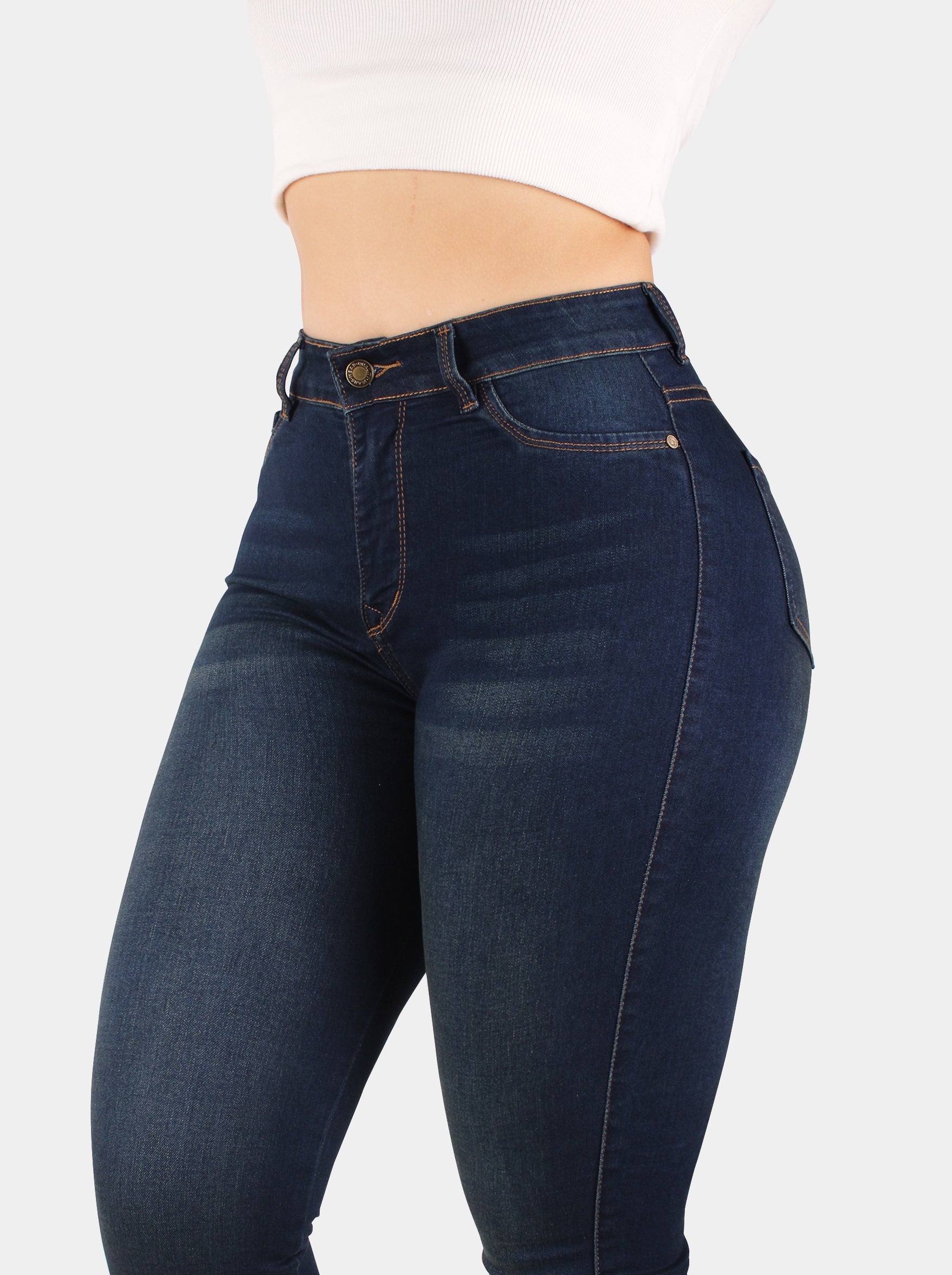 Jean Skinny Tiro alto, Ref 5151