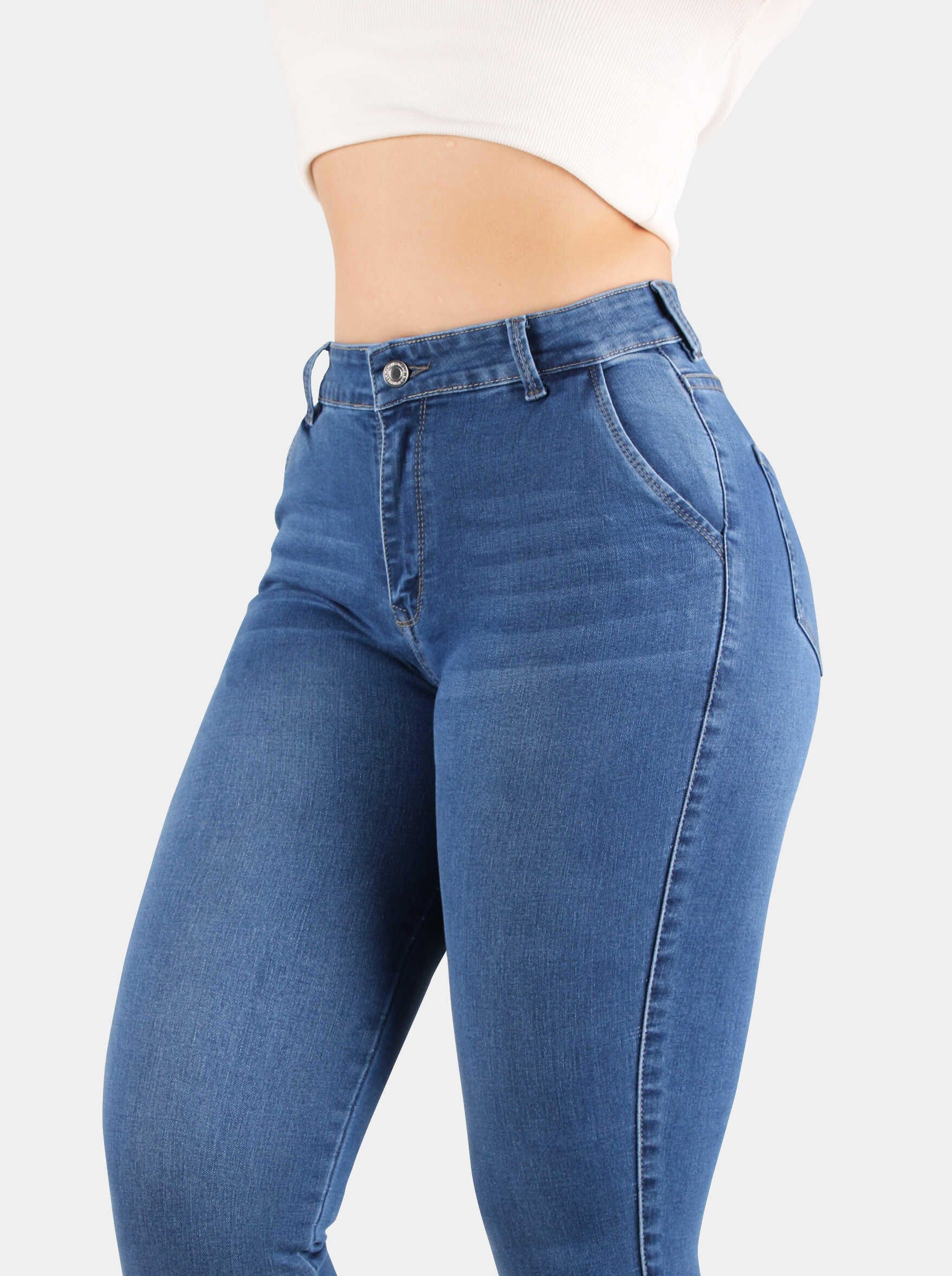 Jean Skinny Tiro alto, Ref 5175