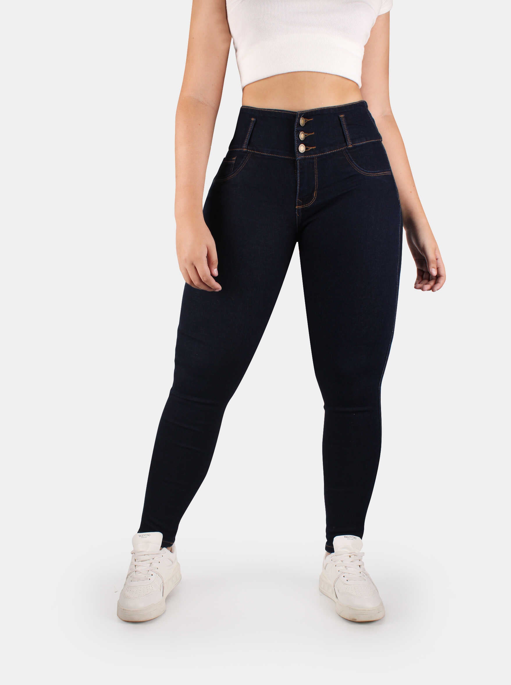 Jean Skinny Tiro alto, Ref 5183