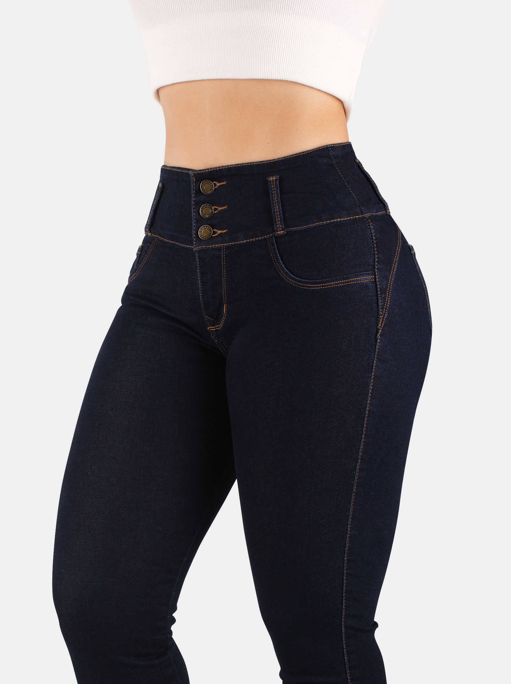 Jean Skinny Tiro alto, Ref 5183