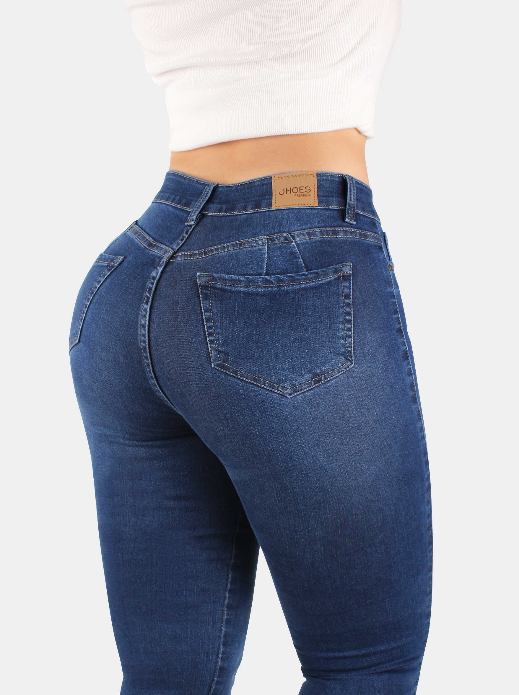 Jean Skinny Tiro alto, Ref 5190