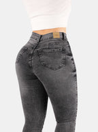 Jean Skinny Tiro alto, Ref 5194