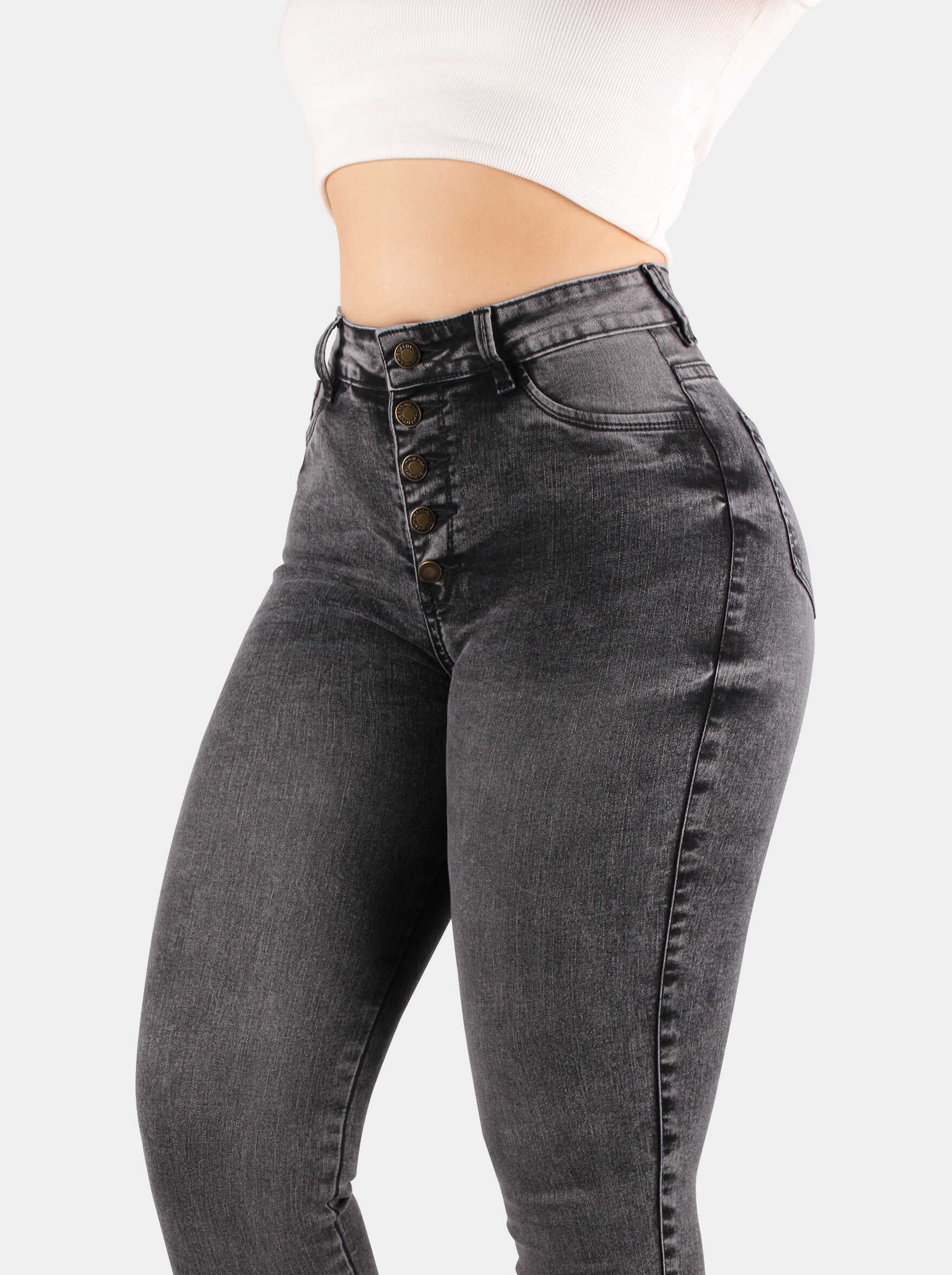 Jean Skinny Tiro alto, Ref 5194