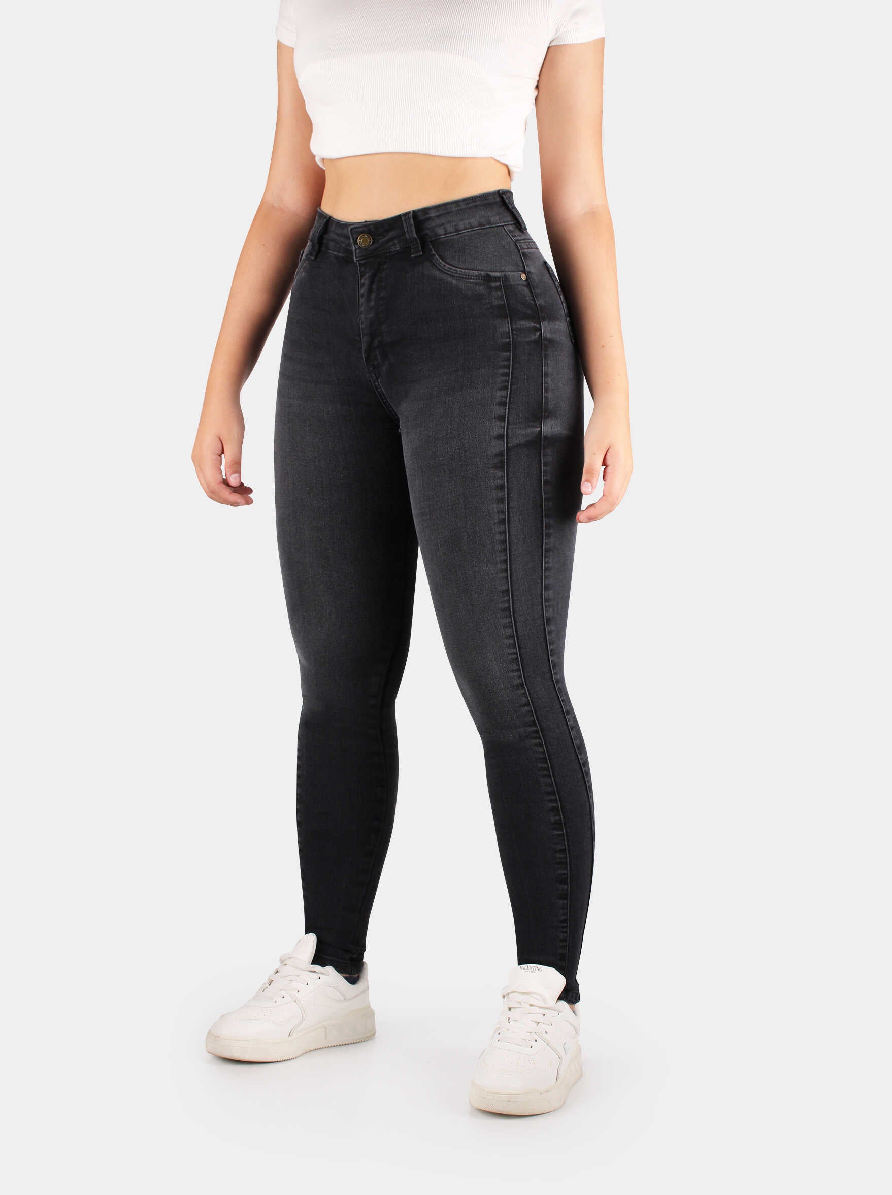 Jean Skinny Tiro alto, Ref 5196
