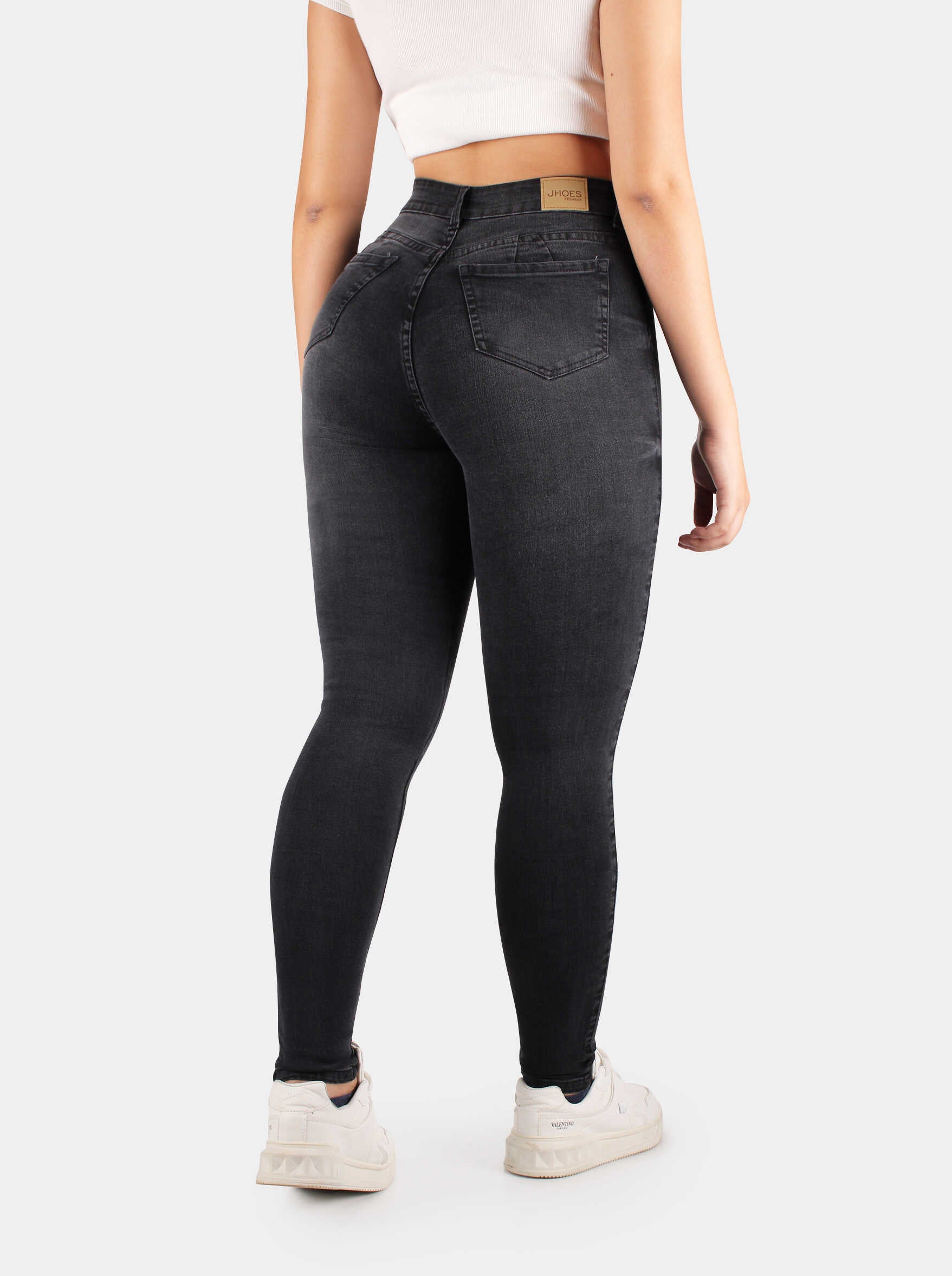 Jean Skinny Tiro alto, Ref 5196