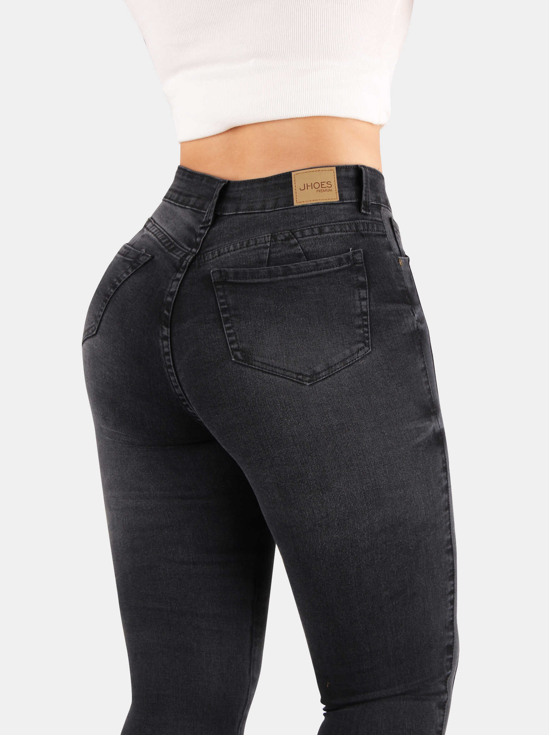 Jean Skinny Tiro alto, Ref 5196