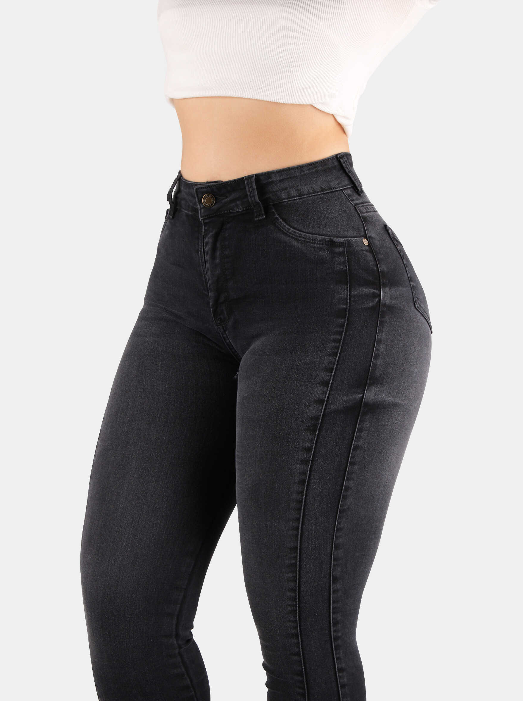 Jean Skinny Tiro alto, Ref 5196
