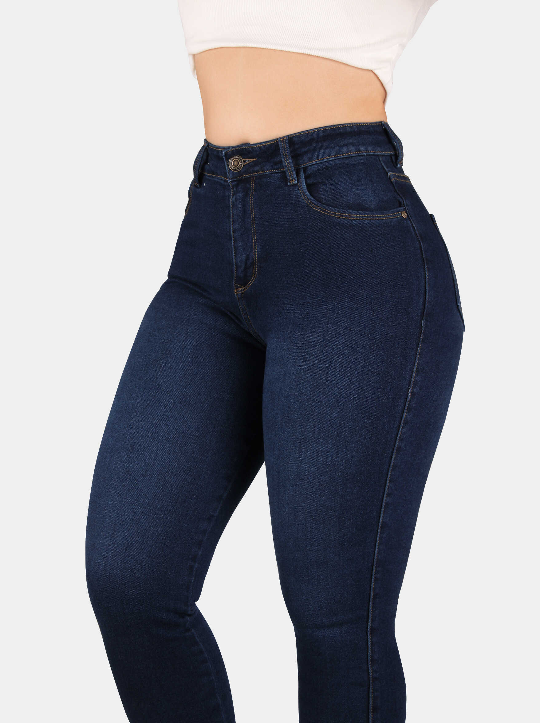 Jean Skinny Tiro alto, Ref 5209