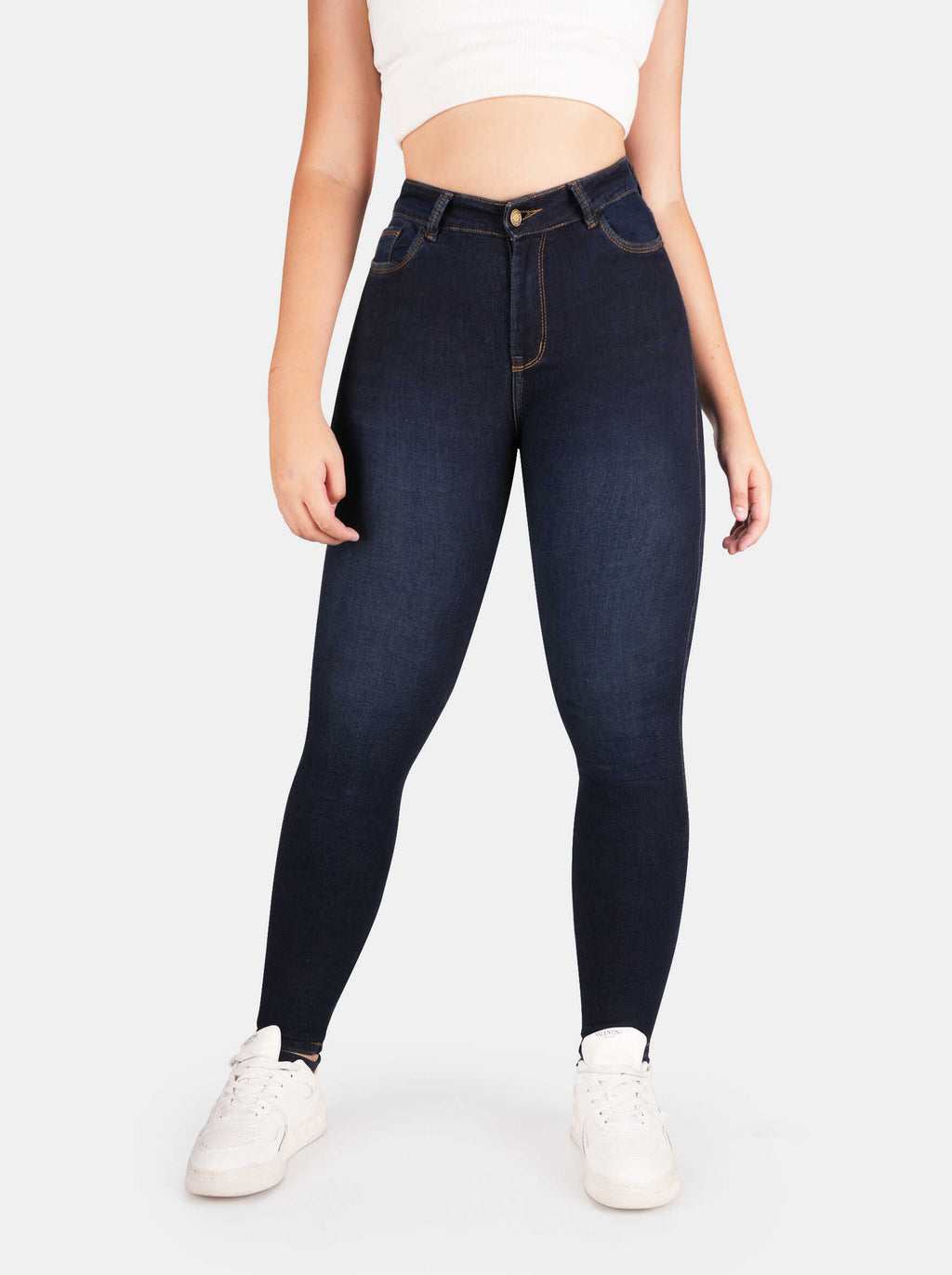 Jean Skinny Strech Tiro alto, Ref 5262