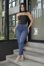 Jean Skinny Strech Tiro alto, Ref 5260