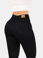 Jean Skinny, con brillos, tiro alto, Ref PD5138