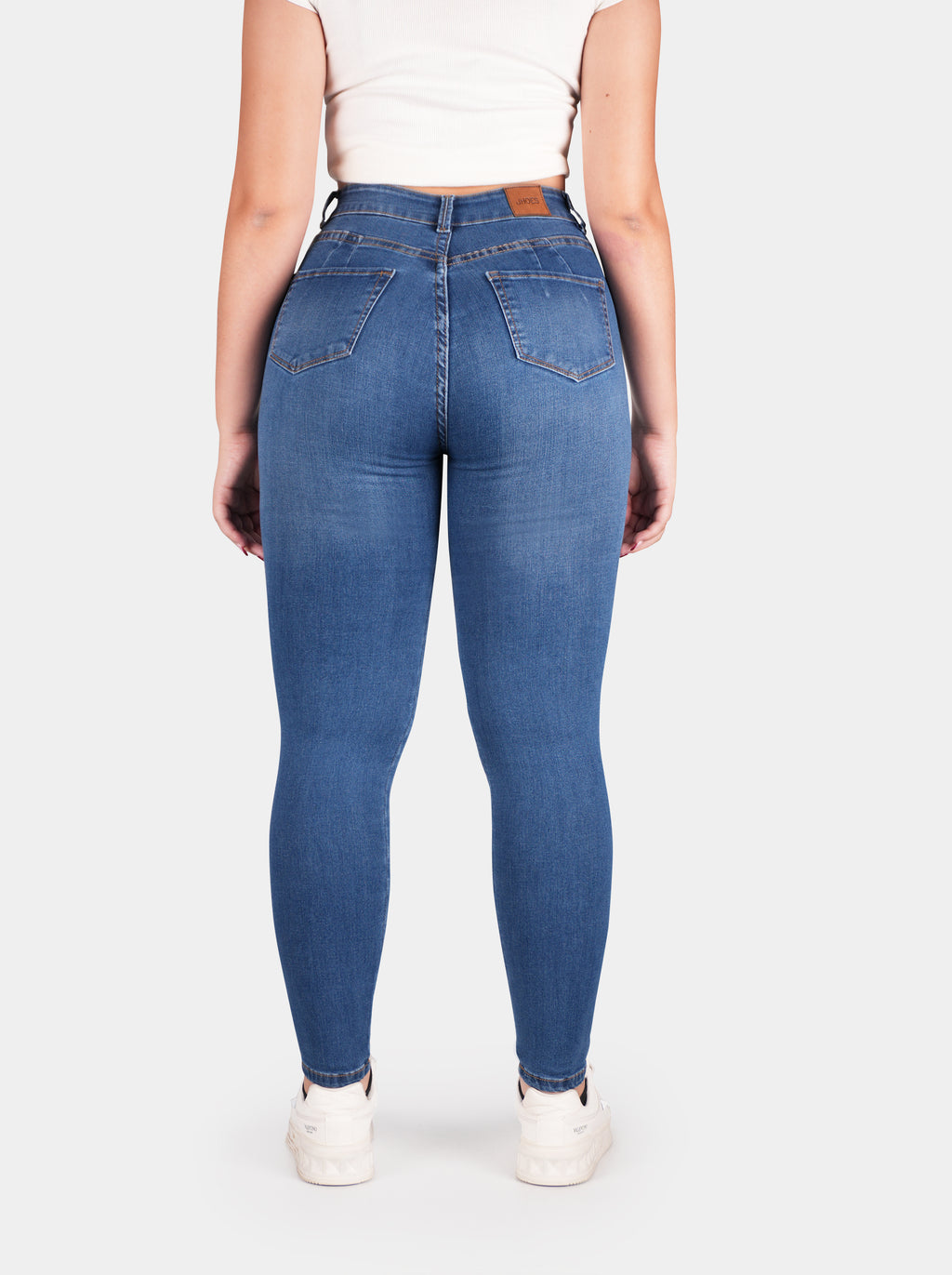 Jean Skinny Strech Tiro alto, Ref 5261